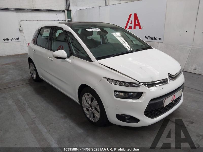 2015 CITROEN C4 PICASSO BLUEHDI SELECTION 1560cc TURBO DIESEL MANUAL 6 Speed 5 DOOR MPV