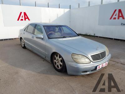 Image of 2002 MERCEDES S-CLASS S500 L 4966cc PETROL AUTOMATIC 4 DOOR SALOON