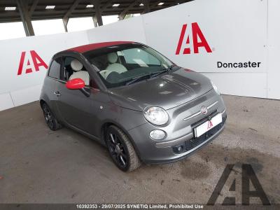Image of 2014 FIAT 500 C LOUNGE 1242cc PETROL MANUAL 3 DOOR CONVERTIBLE
