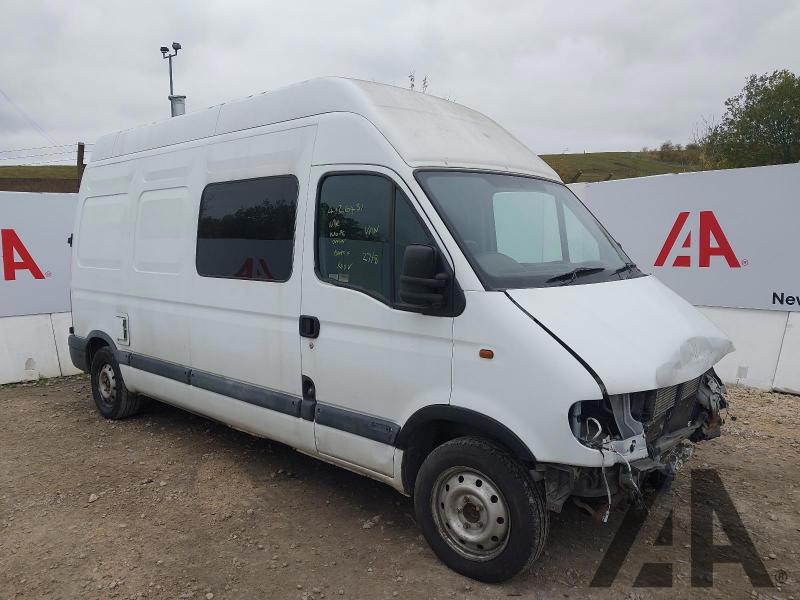 1998 RENAULT MASTER LH35TD 2799cc TURBO DIESEL MANUAL 5 Speed PANEL VAN