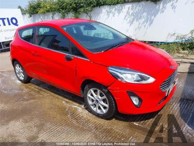 Image of 2018 FORD FIESTA ZETEC 1084cc PETROL MANUAL 5 Speed 3 DOOR HATCHBACK