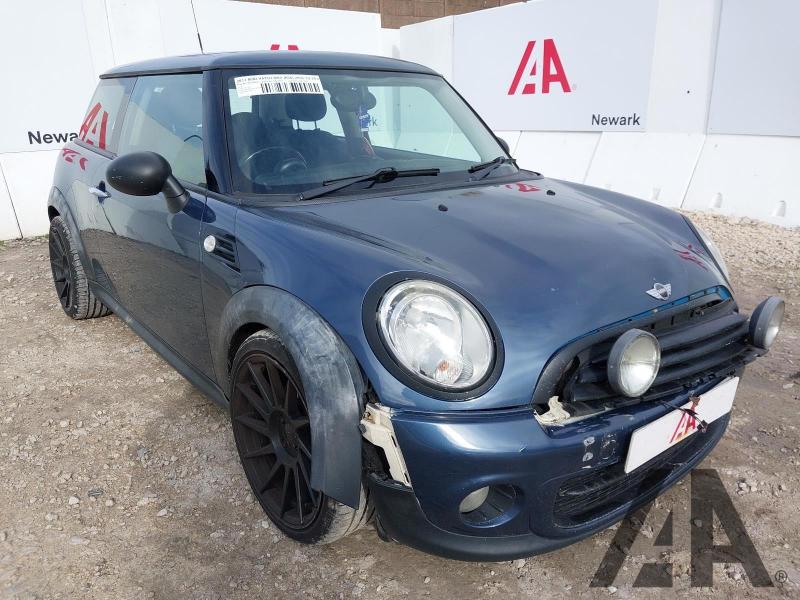2011 MINI HATCH ONE D 1598cc TURBO DIESEL MANUAL 6 Speed 3 DOOR HATCHBACK