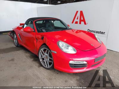 Image of 2009 PORSCHE BOXSTER 24V S PDK 3436cc PETROL SEMI AUTO 7 Speed 2 DOOR CONVERTIBLE