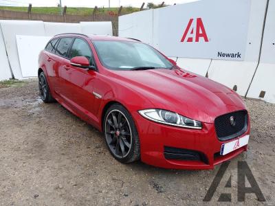 Image of 2015 JAGUAR XF D R-SPORT BLACK SPORTBRAKE 2179cc TURBO DIESEL AUTOMATIC 8 Speed 5 DOOR ESTATE