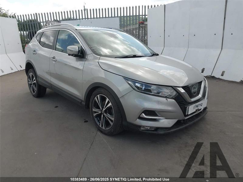 2017 NISSAN QASHQAI N-CONNECTA DCI 1598cc TURBO DIESEL MANUAL 6 Speed 5 DOOR HATCHBACK