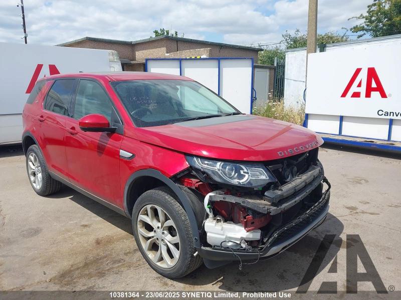 2016 LAND ROVER DISCOVERY SPORT TD4 HSE 1999cc TURBO DIESEL AUTOMATIC 9 Speed 5 DOOR ESTATE
