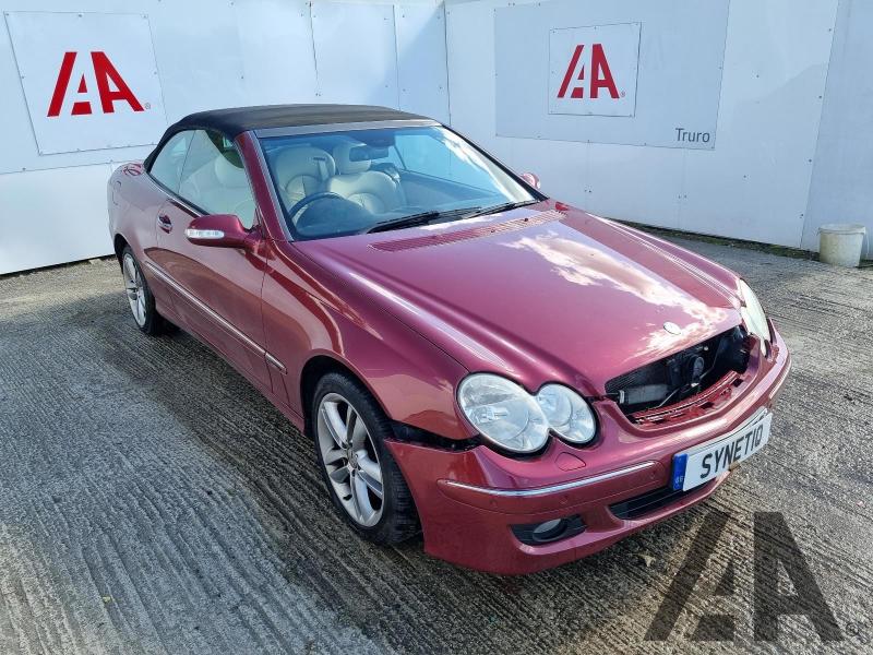 2007 MERCEDES CLK CLK280 AVANTGARDE 2996cc PETROL AUTOMATIC 7 Speed 2 DOOR CONVERTIBLE