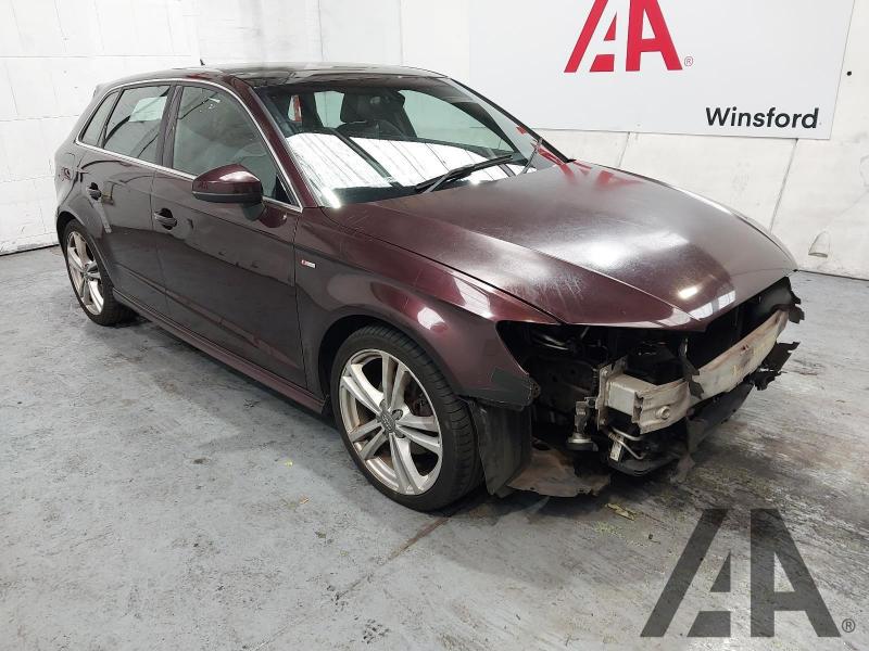 2014 AUDI A3 TDI S LINE 1598cc TURBO DIESEL SEMI AUTO 7 Speed 5 DOOR HATCHBACK