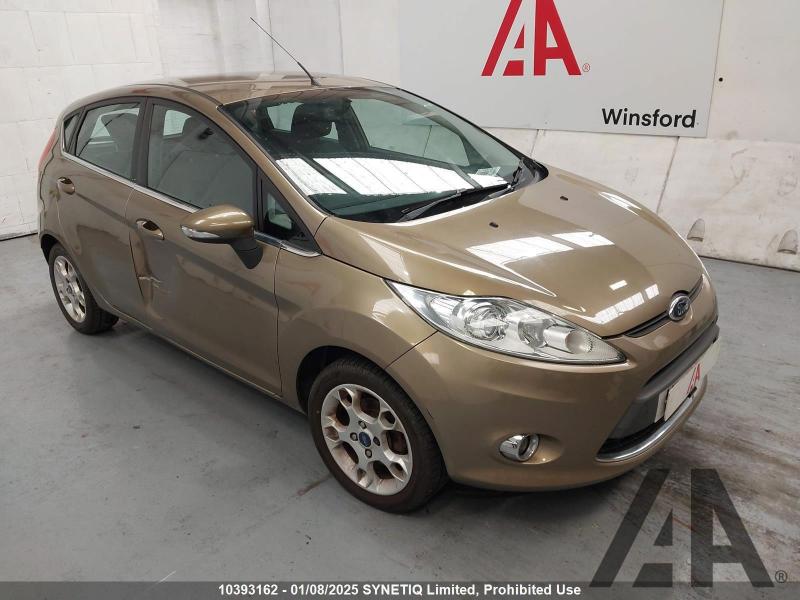 2012 FORD FIESTA ZETEC TDCI 1398cc TURBO DIESEL MANUAL 5 Speed 5 DOOR HATCHBACK