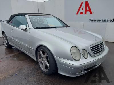 Image of 2002 MERCEDES CLK CLK230 KOMPRESSOR AVANTGARDE 2295cc SUPER PETROL AUTOMATIC 5 Speed 2 DOOR CONVERTIBLE