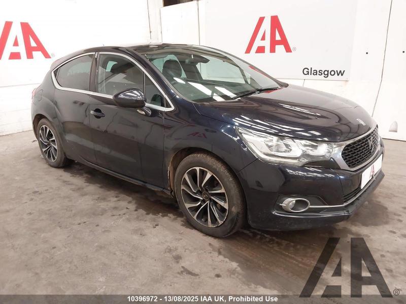 2017 DS 4 BLUEHDI ELEGANCE S/S 1997cc TURBO DIESEL MANUAL 6 Speed 5 DOOR HATCHBACK