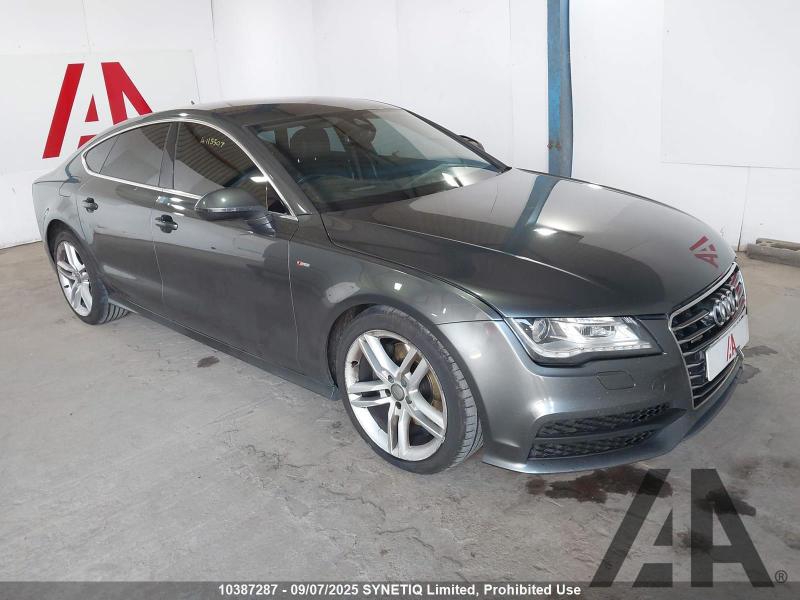 2014 AUDI A7 TDI QUATTRO S LINE 2967cc TURBO DIESEL AUTOMATIC 5 DOOR HATCHBACK