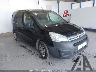 Image of 2017 CITROEN BERLINGO 625 ENTERPRISE L1 BLUEHDI 1560cc TURBO DIESEL MANUAL 5 Speed PANEL VAN