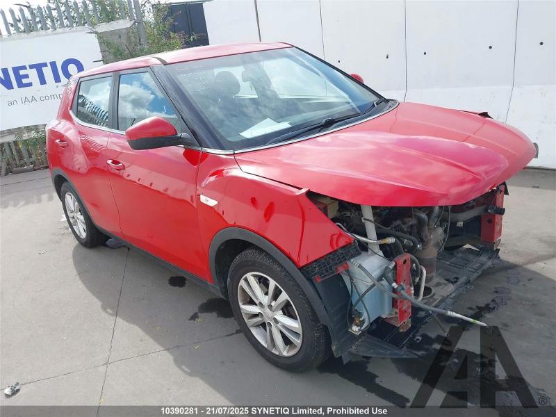 2017 SSANGYONG TIVOLI SE 1597cc PETROL MANUAL 6 Speed 5 DOOR HATCHBACK