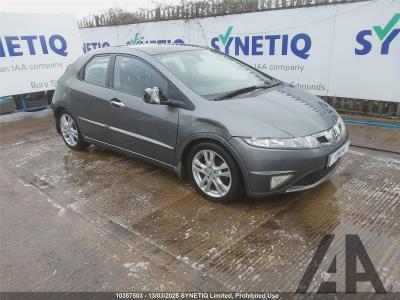 Image of 2010 HONDA CIVIC I-CDTI ES 2204cc TURBO DIESEL MANUAL 6 Speed 5 DOOR HATCHBACK