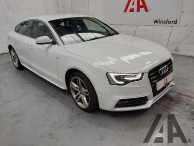 Image of 2016 AUDI A5 TDI QUATTRO S LINE 1968cc TURBO DIESEL SEMI AUTO 7 Speed 5 DOOR HATCHBACK