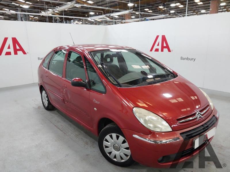 2007 CITROEN XSARA PICASSO EXCLUSIVE HDI 1560cc TURBO DIESEL MANUAL 5 Speed 5 DOOR MPV