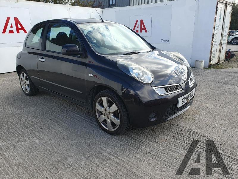 2010 NISSAN MICRA ACENTA 1240cc PETROL MANUAL 5 Speed 3 DOOR HATCHBACK