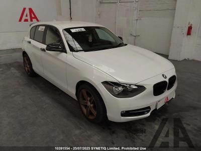 Image of 2013 BMW 1 SERIES 116I SPORT 1598cc TURBO PETROL MANUAL 5 DOOR HATCHBACK