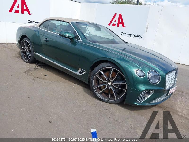 2019 BENTLEY CONTINENTAL GT 5950cc TURBO PETROL/ALCOHOL AUTOMATIC 2 DOOR CONVERTIBLE