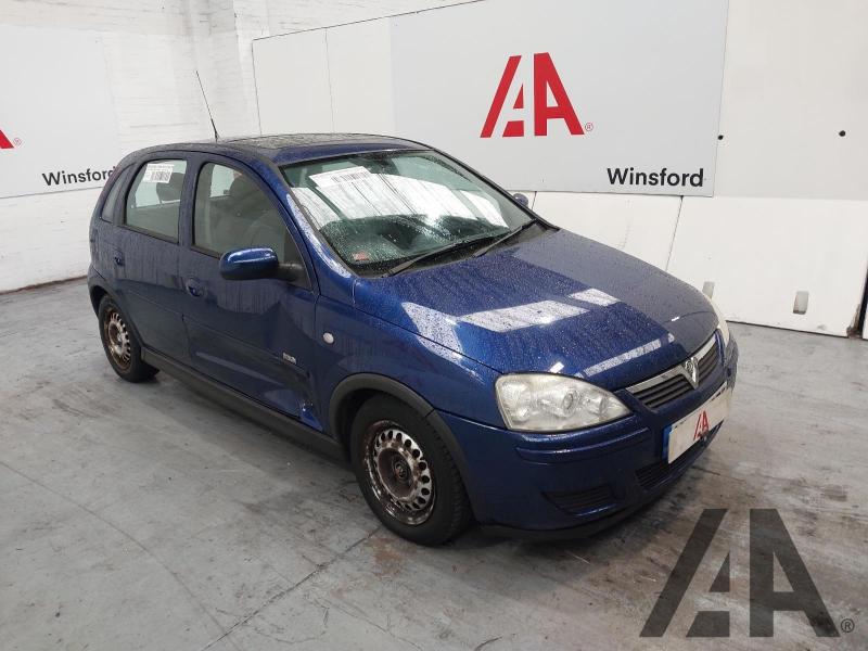 2005 VAUXHALL CORSA DESIGN 16V TWINPORT 1229cc PETROL MANUAL 5 Speed 5 DOOR HATCHBACK
