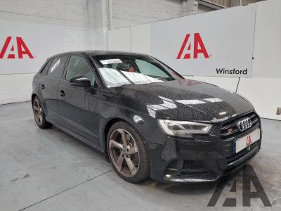 Image of 2018 AUDI A3 S3 SPORTBACK TFSI QUATTRO BLAC 1984cc TURBO PETROL SEMI AUTO 7 Speed 5 DOOR HATCHBACK
