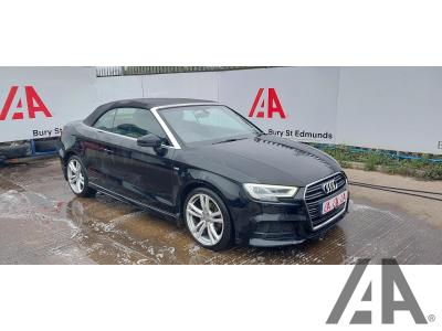 Image of 2019 AUDI A3 TFSI S LINE 35 1498cc TURBO PETROL MANUAL 6 Speed 2 DOOR CONVERTIBLE