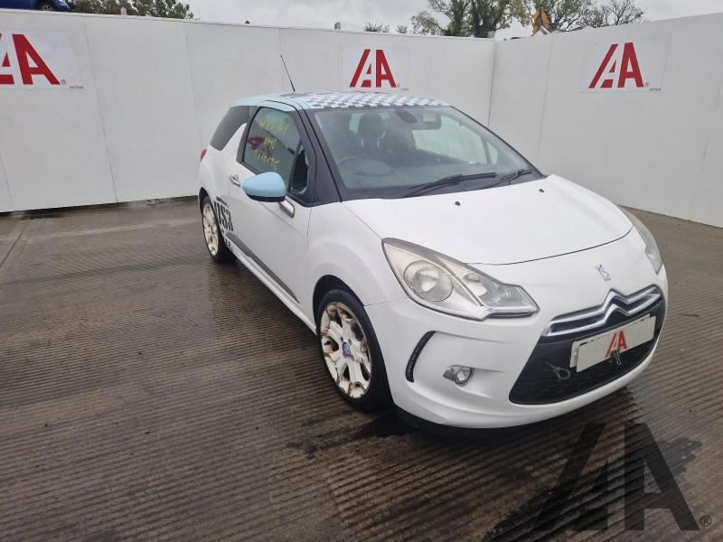 2010 CITROEN DS3 DSPORT 1598cc TURBO PETROL MANUAL 6 Speed 3 DOOR HATCHBACK
