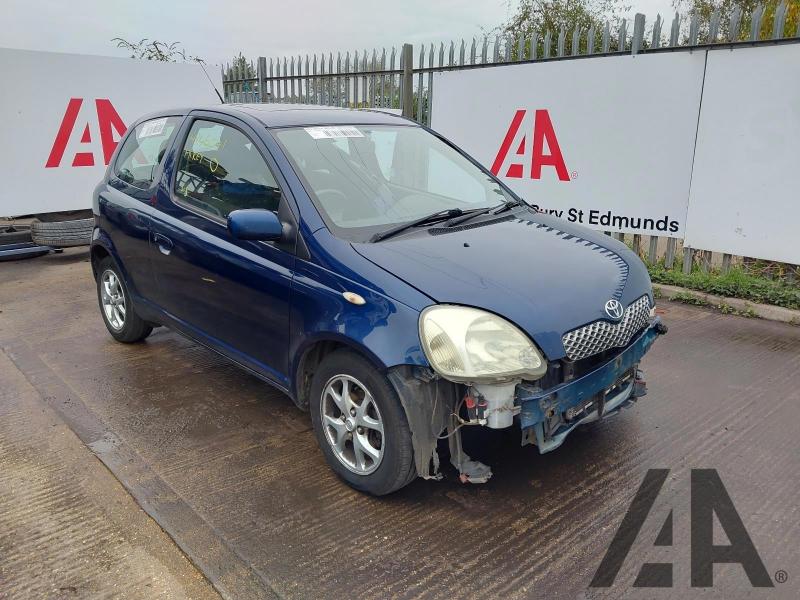2005 TOYOTA YARIS T SPIRIT VVT-I 1299cc PETROL AUTOMATIC 4 Speed 3 DOOR HATCHBACK