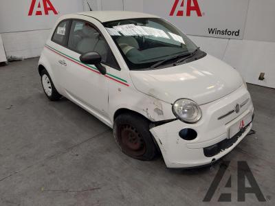 Image of 2010 FIAT 500 POP 1242cc PETROL MANUAL 3 DOOR HATCHBACK