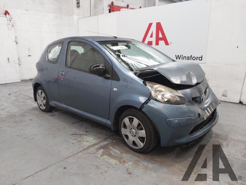 2008 TOYOTA AYGO BLUE VVT-I 998cc PETROL MANUAL 5 Speed 3 DOOR HATCHBACK