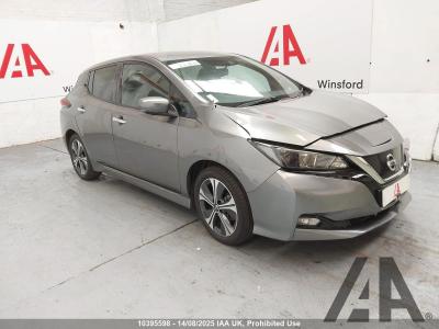 Image of 2021 NISSAN LEAF N-CONNECTA ELECTRIC DIRECT DRIVE 5 DOOR HATCHBACK