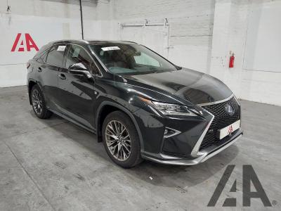 Image of 2016 LEXUS RX 450H F SPORT 3456cc PETROL/ELECTRIC CVT 1 Speed 5 DOOR ESTATE