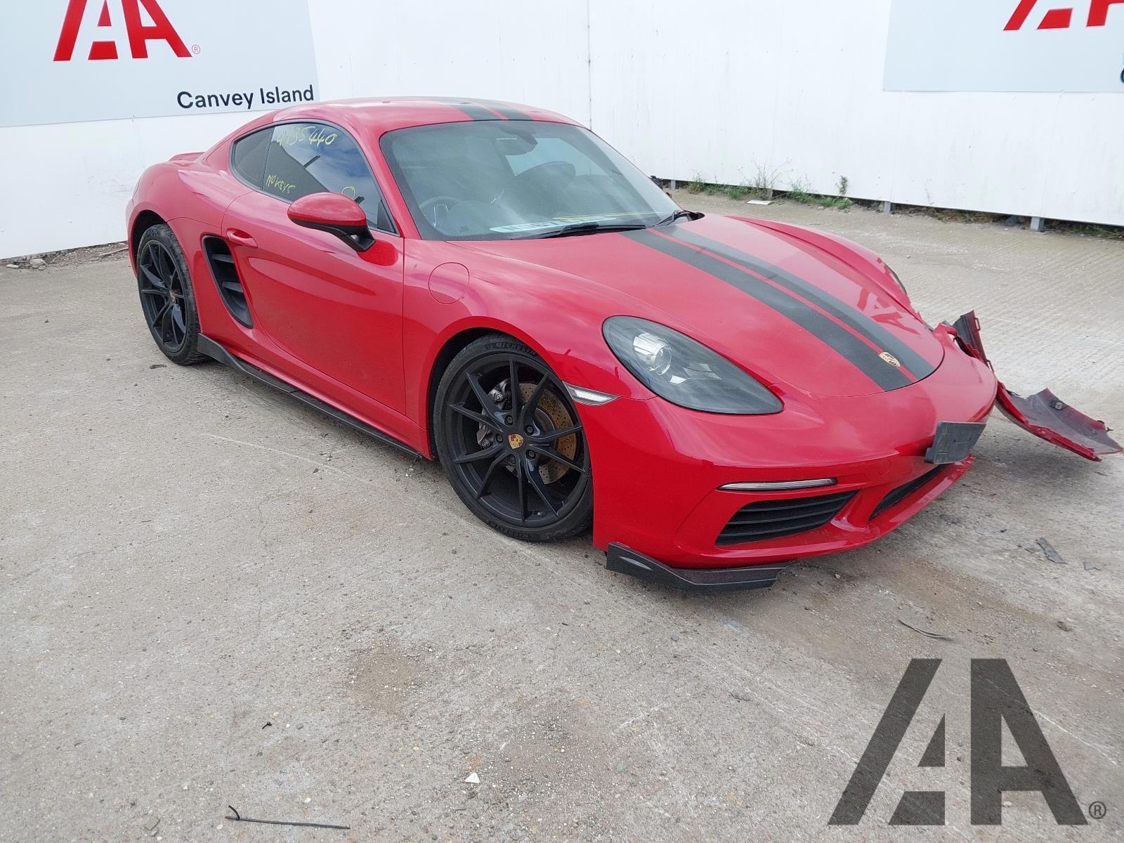 2018 PORSCHE 718 CAYMAN PDK 1988cc TURBO PETROL SEMI AUTO 7 Speed 2 DOOR COUPE