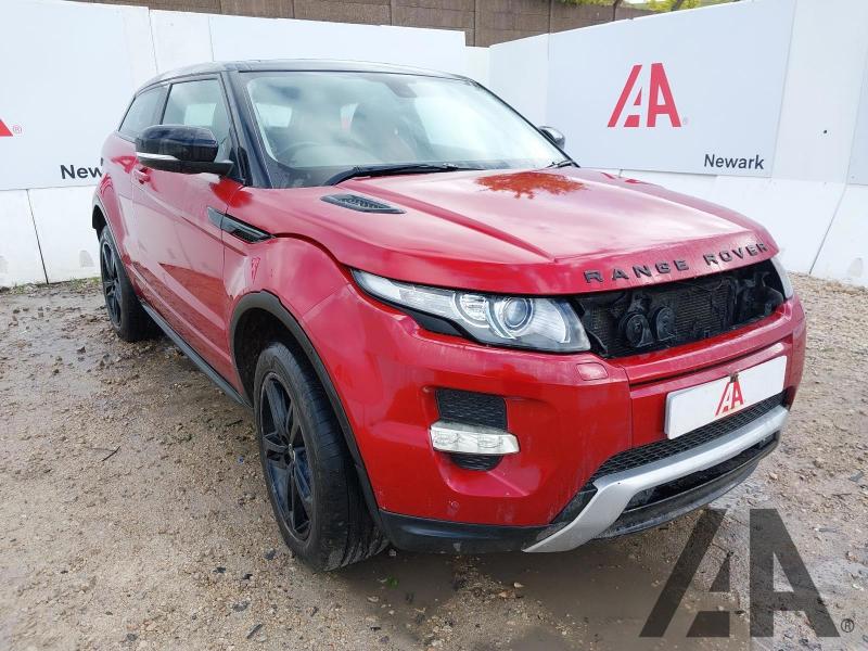 2012 LAND ROVER RANGE ROVER EVOQUE SI4 DYNAMIC 1999cc TURBO PETROL AUTOMATIC 6 Speed 3 DOOR COUPE