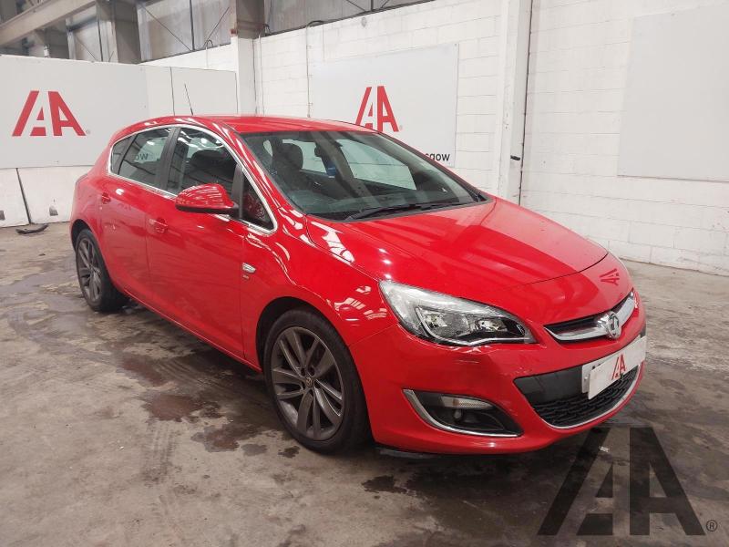 2014 VAUXHALL ASTRA SRI 1598cc PETROL MANUAL 5 Speed 5 DOOR HATCHBACK