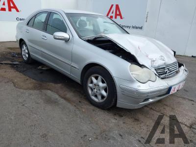 Image of 2003 MERCEDES C-CLASS C180 KOMPRESSOR ELEGANCE SE 1796cc SUPER PETROL AUTOMATIC 4 DOOR SALOON