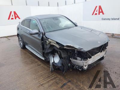 Image of 2018 MERCEDES GLC-CLASS GLC 220 D 4MATIC AMG LINE PREM 2143cc TURBO DIESEL AUTOMATIC 4 DOOR COUPE
