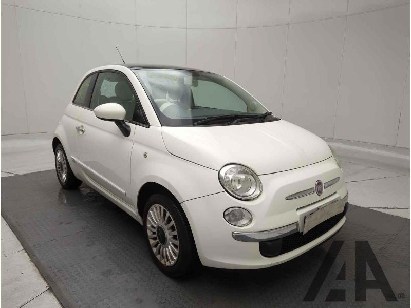 2009 FIAT 500 LOUNGE 1368cc PETROL MANUAL 3 DOOR HATCHBACK