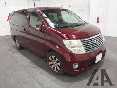 Image of 2006 NISSAN ELGRAND 35 3498cc PETROL AUTOMATIC 2 DOOR MPV