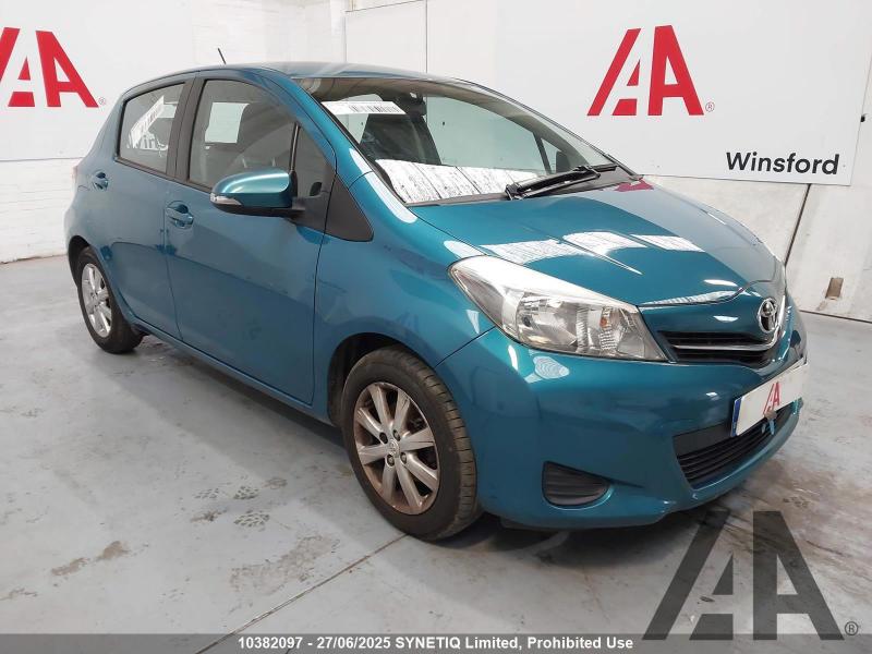 2011 TOYOTA YARIS VVT-I TR 1329cc PETROL MANUAL 6 Speed 5 DOOR HATCHBACK