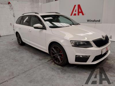 Image of 2014 SKODA OCTAVIA VRS TDI CR 1968cc TURBO DIESEL MANUAL 6 Speed 5 DOOR ESTATE