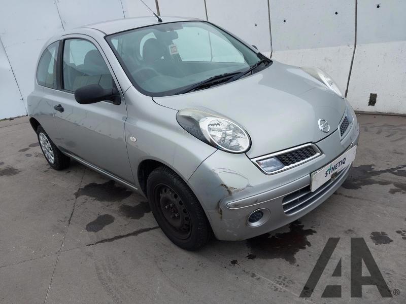 2009 NISSAN MICRA VISIA 1240cc PETROL MANUAL 5 Speed 3 DOOR HATCHBACK
