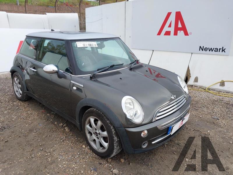 2006 MINI HATCH COOPER PARK LANE 1598cc PETROL MANUAL 5 Speed 3 DOOR HATCHBACK