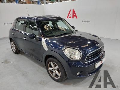 Image of 2014 MINI COUNTRYMAN ONE D 1598cc TURBO DIESEL MANUAL 6 Speed 5 DOOR HATCHBACK
