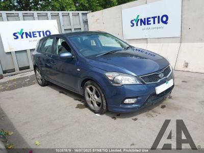 Image of 2010 KIA CEED 3 CRDI 1582cc TURBO DIESEL AUTOMATIC 4 Speed 5 DOOR HATCHBACK