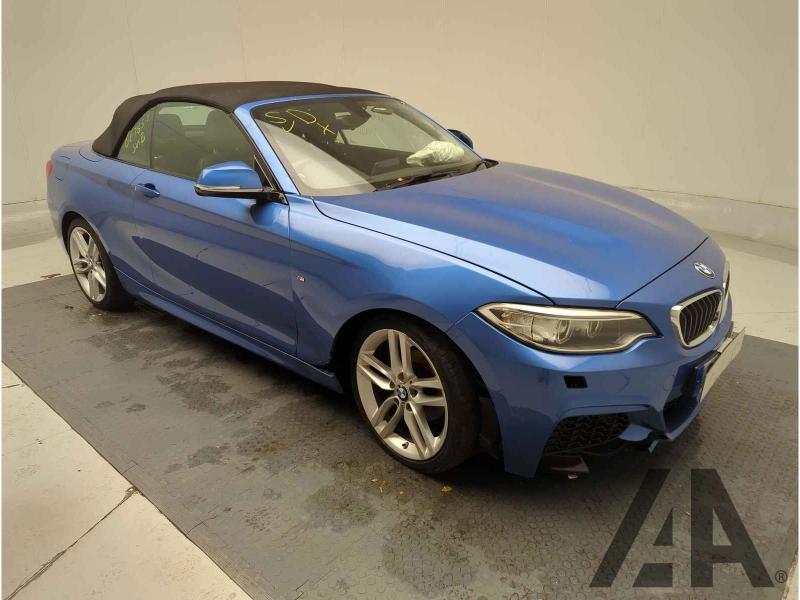 2017 BMW 2 SERIES 218I M SPORT 1499cc TURBO PETROL AUTOMATIC 2 DOOR CONVERTIBLE