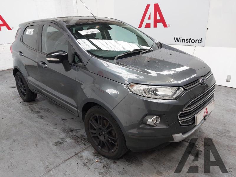 2017 FORD ECOSPORT TITANIUM S 999cc TURBO PETROL MANUAL 5 DOOR HATCHBACK