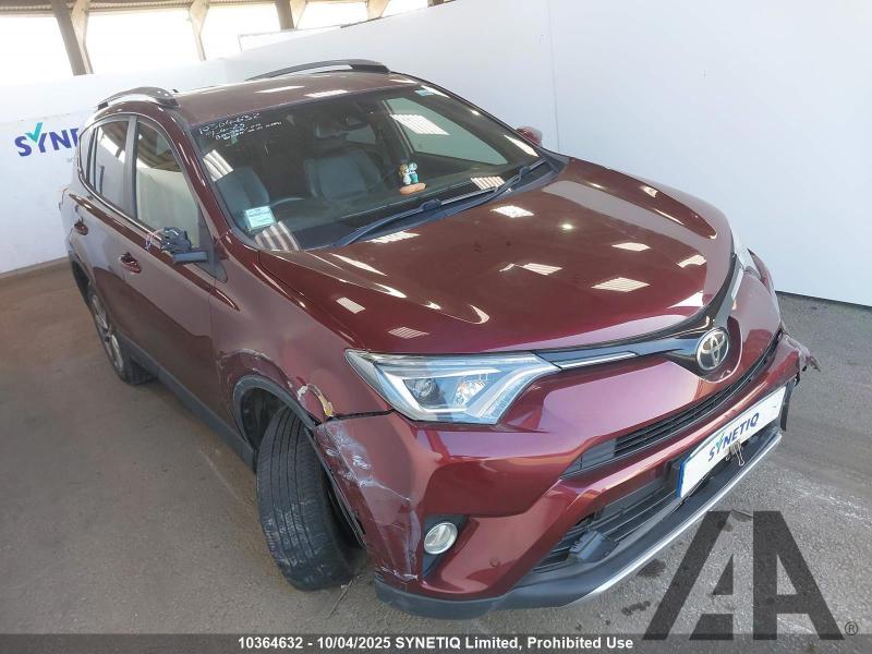 2017 TOYOTA RAV-4 VVT-I EXCEL TSS 1987cc PETROL CVT 1 Speed 5 DOOR ESTATE