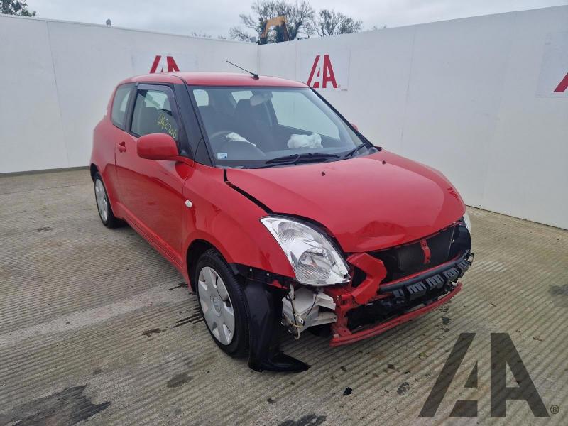 2008 SUZUKI SWIFT GL 1328cc PETROL MANUAL 3 DOOR HATCHBACK